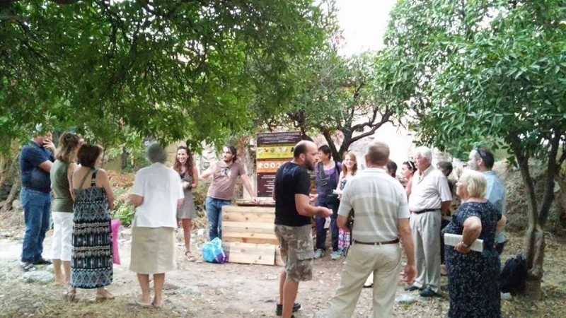 Τοποθέτηση κομποστοποιητή και εργαστήριο Συν. Κομποστοποίησης Φαρών και Βασ.Όλγας
